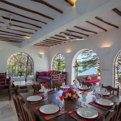 Mdoroni Behewa House Coastal Kenya Dining A