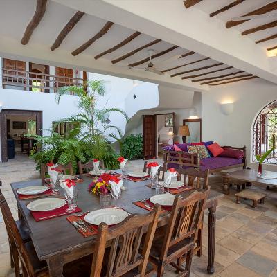 Mdoroni Behewa House Coastal Kenya Dining B